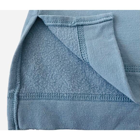 OLD NAVY LONG SLEEVE PULL- OVER TURTLENECK SWEATSHIRT, WOMENS, L, BLUE, HIGH-LOW - Picture 7 of 10